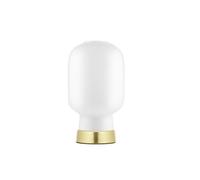 Amp Table Lamp White/Brass