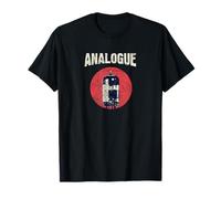 Amp Vacuum Tube Audiophile Analog Synth Producer Vintage T-Shirt