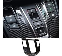 AMPACO Car Inner Frame Gear Shift Cover Trim Carbon Fiber Pattern for Honda Hybrid CRV CR-V 2017 2018 2019 2020 2021 2022 Car Accessories (Without Gear Lever)