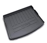 AMPACO Fully Tailored Rear Car Boot Mat for V-W Touran 2016-2018, Odourless Trunk Cargo Liner Boot, Anti Slip Boot Mat and Waterproof,All-Weather Black Rubber Boot