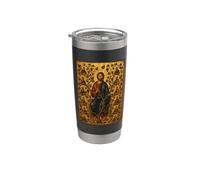 Ampelos Orthodox Icon - Christ the Vine Stainless Steel Insulated Tumbler