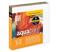 AMPERSAND ART SUPPLY Aquabord 1/8 Inch 5X5 4/Pack