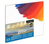 Ampersand Art Supply Gesso Wood Painting Panel: Museum Series Gessobord, 12" x 16", 1/8" Flat Profile
