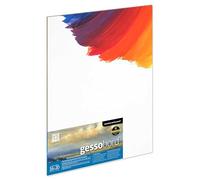 Ampersand Art Supply Gesso Wood Painting Panel: Museum Series Gessobord, 16" x 20", 1/8" Flat Profile