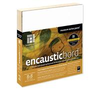 Ampersand Art Supply Museum Series Encausticbord, 7/8 Inch Depth, 8"X8"