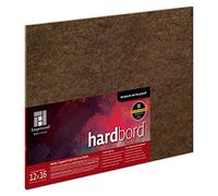 Ampersand Art Supply Museum Series Hardbord, Wood,Acrylic, 1/8 Inch Flat Profile, 12" x 16"