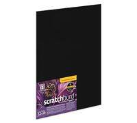 Ampersand Art Supply Scratch Art Panel: Museum Series Scratchbord, 1/8 Inch Flat Profile, 12" x 16"