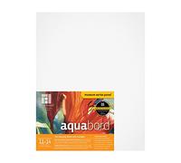 Ampersand Art Supply Watercolor Painting Panel: Museum Series Aquabord, 7/8 Inch Flat Profile, 11" x 14"