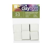 Ampersand Claybord Art Tile, 1" x 1", 24/Pkg.