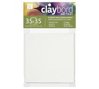 Ampersand Claybord Art Tile, 3.5" x 3.5", 4/Pkg.