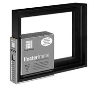 Ampersand Float Frame 7/8In Thin 8X10 Black