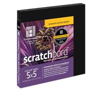Ampersand Scratchbord 1/8 Inch 5X5 Pk/3