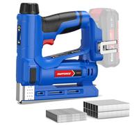 AMPFORCE 18V Upholstery Stapler, Tool Only, No Battery or Charger | Compatible with suitable Einhell 18V batteries, Type 53 staples 6-14 mm, reversible cable guide up to 7 mm
