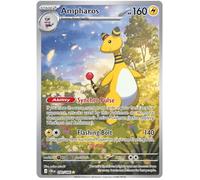 Ampharos 090/86 Illustration Rare Pokemon Card | Mega Evolution Chaos Rising | ME04 | Titan Authenticated