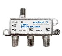 Amphenol 3-Way Digital Coaxial Splitter MoCA 2.5 ABS313H