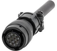 AMPHENOL 62IN 16A 14 19S/8A Black Wire Connector - Wire Connectors (Black, Gold, 7.5A)