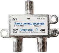 Amphenol Digital Coaxial Splitter MoCA 2.5 (2 Way) ABS312H