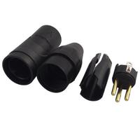 Amphenol - Plug, Xlr, Free, Black Gold, 3 Way