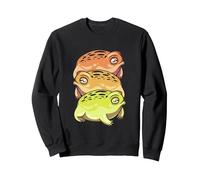 Amphibian Squad Desert Rain Frog Sweatshirt, Adult Unisex, Black, Small