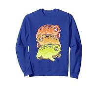 Amphibian Squad Desert Rain Frog Sweatshirt, Adult Unisex, Royal Blue, X-Large