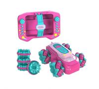 Amphibious Remote Control Car, 360°Rotating Water and Land Stunt Car, Waterproof All-Terrain RC Truck, Boat Toy for Pool Lake Beach, Rechargeable Mini Monster Truck, Summer Gift