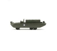 Amphibious Vehicle Puzzle DUKW Model Kit Truck Toy Diorama Build Feature No Glue Assembly Educational Historic WW2 Display Suitable for history learning hobby home decoration, Hardtop