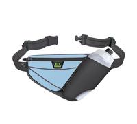 Amphipod Profile-Lite 20 Bottle Pack, Runners Waist & Hydration Belt, 5K/10K, Endurance & Ultra Running, Men & Women (20 oz.), Charcoal/Ice, 20oz