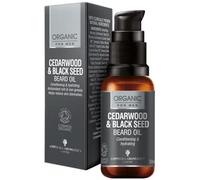 Amphora Aromatics Cedarwood & Black Seed Beard Oil COSMOS Organic 30ml