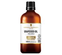 Amphora Aromatics COSMOS Organic Grapeseed Oil 100ml