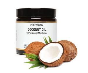 Amphora Aromatics Pure Natural Virgin Coconut Oil Moisturiser 120ml (Cocos nucifera)