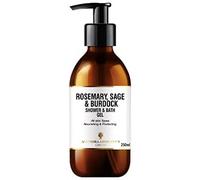 Amphora Aromatics Rosemary, Sage, Burdock Shower Gel 250ml Glass