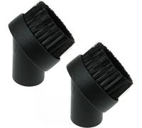 Ample 32mm Soft Dusting Brushes | Pack of 2 | Compatible With Henry Hetty Vacuum Cleaners | Universal Dusting Suction Nozzle Cleaner Tools