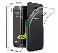 AMPLE Galaxy J5 2017 Case, [Slim Thin] [Shockproof] Flexible TPU Gel Rubber Soft Skin Silicone Protective Case Cover For Samsung Galaxy J5 2017 (Clear)