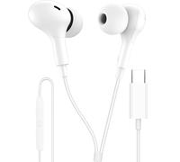 AMPLE USB-C Headphones, For DOOGEE TAB U11 Pro 2025/VPad/V Pad 5G/U11/U13/U9/U11 (2025) Type-C Earbuds Noise Cancelling in-Ear Wired Earphone with Mic (EAR008)