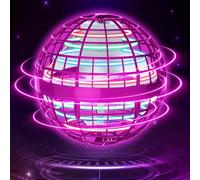 Amplelife Flying Orb Ball 2023 Upgrade - Hand Controlled Mini Hover Ball For Kids Adults Teenagers. Flying Saucer Ball Children'S Toys For Birthday Gift Christmas Halloween New Year Gift (purple)…