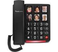 amplicomms Big Tel 40 Plus Corded Big Button Phone for Elderly Loud & Clear