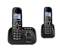 amplicomms Cordless Conference Phone With Answering Machine ATL1423471 Black