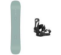 Amplid - All-mountain Snowboard bindings - Pack Memory Stick 2026 for Men - Grey Grey S.M.L.XL