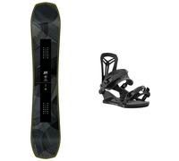 S Burton Mens Mission Re:Flex Snowboard Bindings Black Size