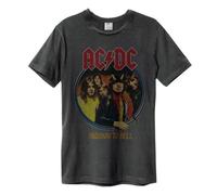 Amplified Highway to Hell AC/DC T-Shirt, Charcoal, L