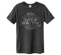 Amplified ACDC HIGH Voltage Tour T-Shirt - Charcoal[M]