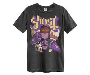 Amplified Alter Egos Ghost T-Shirt Charcoal Medium - 100% Cotton, Graphic Print