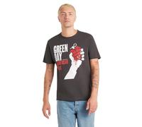 Amplified American Idiot Green Day Album Artwork T-Shirt Charcoal XL