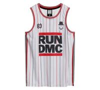 Amplified Basketball Mesh Jersey - Men Women Unisex Sleeveless Printed on Both Sides Breathable Summer Festival Band Merch Music Fan Shirt, RUN DMC, M