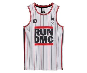 Amplified Basketball Mesh Jersey - Men Women Unisex Sleeveless Printed on Both Sides Breathable Summer Festival Band Merch Music Fan Shirt, RUN DMC, M