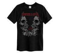 Amplified Metallica Birth School Black Crew Neck T-Shirt S