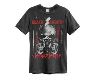 Amplified Black Sabbath Gas Mask Graphic Tee Charcoal Size L