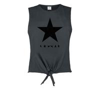 Amplified Black Star David Bowie Sleeveless Tank Top L
