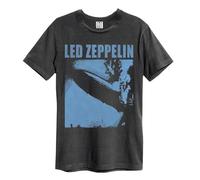 Amplified Blimp Square Led Zeppelin T-Shirt Unisex Charcoal 3XL