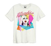 Amplified Blondie Ahoy 80s Women's T-Shirt, White, 2X